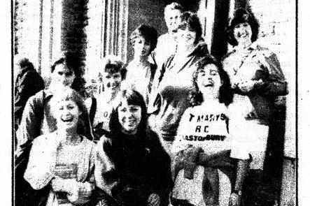 1992 Choir Sponsored Walk
